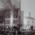 INCÊNDIO NA FABRICA DA TODESCHINI EM 13 DE AGOSTO DE 1971